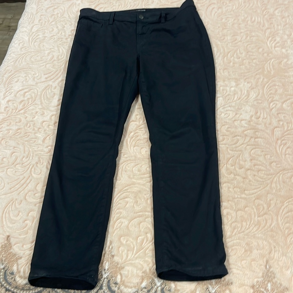 J brand Women jeans size 30 black  98 cotton 2elastic good condition